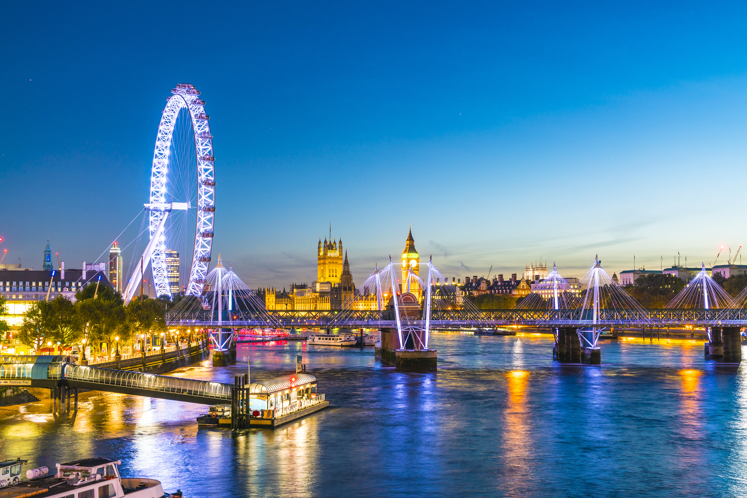 About Us Banner - London Eye & Thames Skyline
